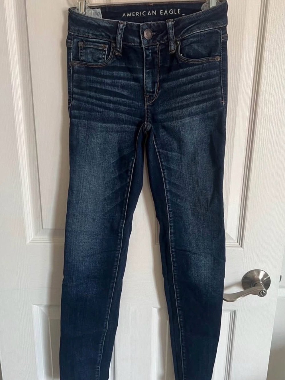 American Eagle Outfitters Dark Indigo Skinny Jeans